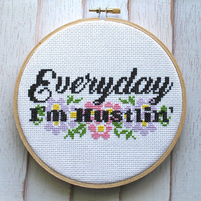 Everyday I’m Hustlin’ Stitch Kit