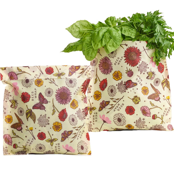 Bee's Wrap - Produce Bag 2 Pack - Meadow Magic
