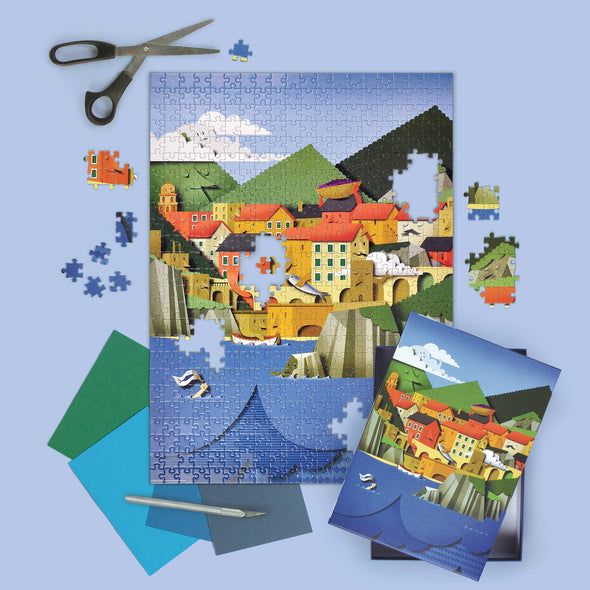 Puzzle 500 PC - Bomboland- Le Cinque Terre
