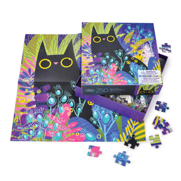 Puzzle 250 PC- Karen Obuhanych - Black Cat No. 2