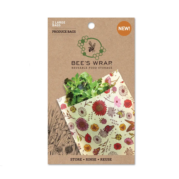 Bee's Wrap - Produce Bag 2 Pack - Meadow Magic