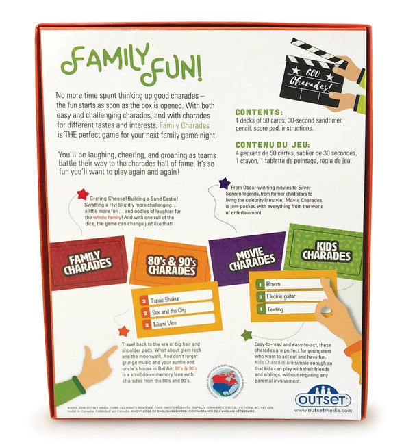 Family Charades (new design) Game
