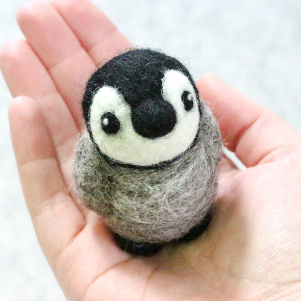 Baby Penguin Mini Felting Kit
