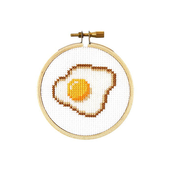 Egg DIY Mini Cross Stitch Kit