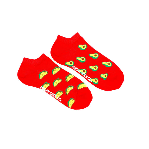Women’s Ankle Socks | Taco & Avo | Mismatched