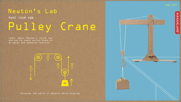 Newton's Lab Pulley Crane