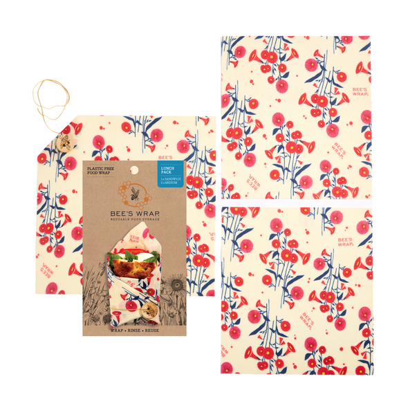 Bee's Wrap - New! The Lunch Pack - Full Bloom