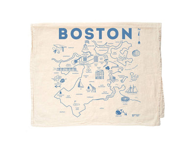 Boston Tea Towel - Natural