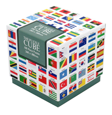 100 Piece Jigsaw - Flags of the World
